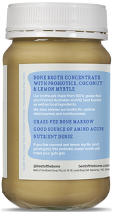 Best of the Bone Probiotic Coconut And Lemon Broth 390 g